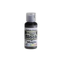 **Magic Colours Edible Metallic Paint - Black