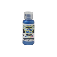 **Magic Colours Edible Metallic Paint - Blue Indigo