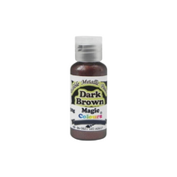 **Magic Colours Edible Metallic Paint - Dark Brown