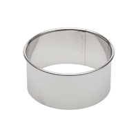 Ateco 3.5 Inch Round Pastry Baking  Ring Stainless Steel Cake  / Cutter