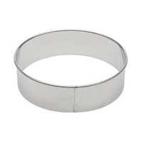 Ateco 6 Inch Round Pastry Baking  Ring Stainless Steel Cake  / Cutter