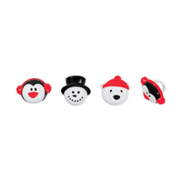 Holiday Pals Cupcake Ring - 6 Pieces