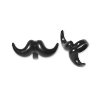 Mustache Cupcake Rings