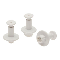 Ateco Set Of 3 Clover Plunger Cutter Set