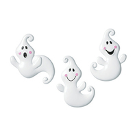 Friendly Ghosts Cupcake Ring - 6 Pieces