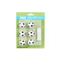 Soccer Candle Holder Bakery Crafts 