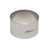 3 Inch Round X 1.75 Inch High Ateco Food Mould / Form