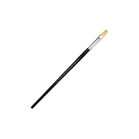 Size 2 Flat Tip Hog Hair Paint Brush Renoir 