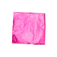 Light Pink 6 X 6 Foil For Wrapping Chocolates - 10 Sheets