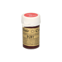 ** Ruby - Sugarflair Spectral Paste 25G - Fondant And Buttercream Colour