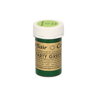 ** Party Green - Sugarflair Spectral Paste 25G - Fondant And Buttercream Colour