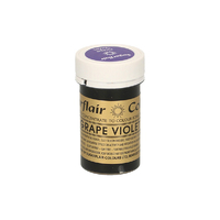 ** Grape Violet - Sugarflair Spectral Paste 25G - Fondant And Buttercream Colour