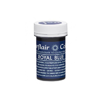 ** Royal Blue - Sugarflair Spectral Paste 25G - Fondant And Buttercream Colour