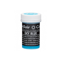 ** Sky Blue Sugarflair Pastel Paste 25G - Food Colour