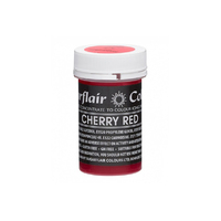 ** Cherry Red Sugarflair Pastel Paste 25G - Food Colour