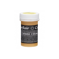 ** Cornish Cream Sugarflair Pastel Paste 25G - Food Colour