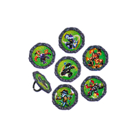 Skylanders Cupcake Rings Set Of 7 Rings