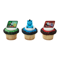 Thomas And Friends - Cupcake Rings - 9 Pieces 