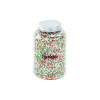 Christmas Non-Pareils Sprinkles - 500g