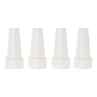 Ateco Cake Decorating Tube Piping Nozzle Covers - 4 Pieces 