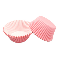 Light Pink Large Grease-Proof Cupcake Cases- 50 Pieces - Cupcake Case