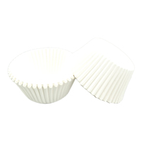 White Large Grease-Proof Cupcake Cases - 50 Pieces - Cupcake Case