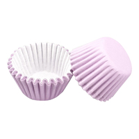 Purple Mini 25mm Grease-Proof Cupcake Cases - 50 Pieces - Cupcake Case 