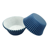 Navy Blue Large Grease-Proof Cupcake Cases - 50 Pieces - Cupcake Case