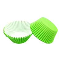 Light Green Large Grease-Proof Cupcake Cases - 50 Pieces - Cupcake Case