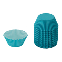 Light Blue (Tiffany) 250Pc Greaseproof Baking Cupcake Cases - 5X3.2cm