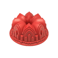 Cathedral Church Bundt Round Silicone Chocolate Mould - C-2064