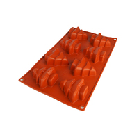 8 Cavity - Christmas Tree Silicone Chocolate Mould- C-3042