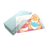 6 Inch X 6 Inch Clear Cookie Box