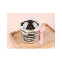 Plastic Round Dessert Cup 170ml - 10Pc