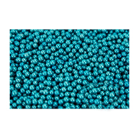 Metallic Blue 4mm Edible Cachous Pearls - 1kg