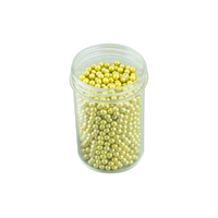 4mm Metallic Gold Edible Cachous Pearls - 500g