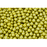 Metallic Green 2mm Edible Cachous Pearls - 1kg