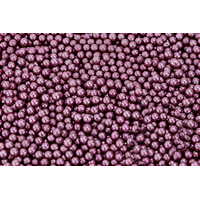 Metallic Pink 4mm Edible Cachous Pearls - 1kg