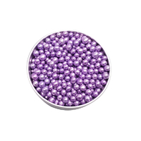 Metallic Violet 4mm Edible Cachous Pearls - 1kg