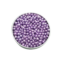 4mm Metallic Violet Edible Cachous Pearls - 500g