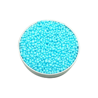 2mm Pearly Light Blue Edible Cachous Pearls - 500g