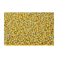 Pearly Gold 4mm Edible Cachous Pearls - 1kg