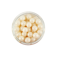 6mm Pearly Ivory Edible Cachous Pearls - 500g