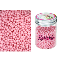 4mm Pearly Pink Edible Cachous Pearls - 100g