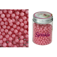 8mm Pearly Pink Edible Cachous Pearls - 100G