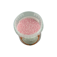 2mm Pearly Pink Edible Cachous Pearls - 500g