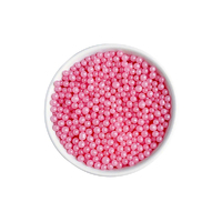 4mm Pearly Pink Edible Cachous Pearls - 500g