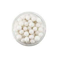 4mm Pearly White Edible Cachous Pearls - 500g