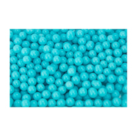 Shiny Light Blue 8mm Edible Cachous Pearls - 1kg