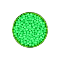 4mm Shiny Green Edible Cachous Pearls - 500g